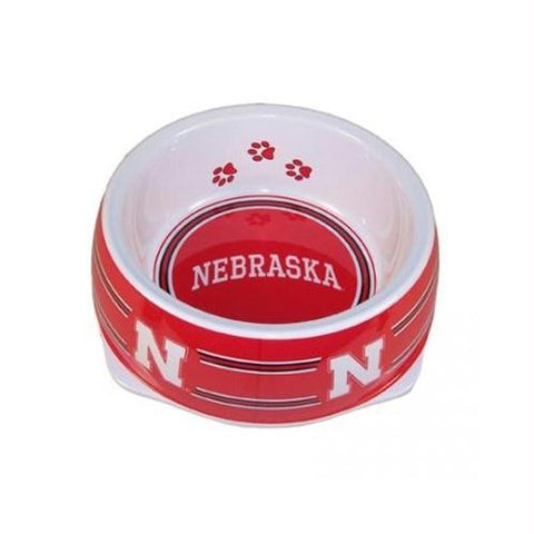 Nebraska Huskers Dog Bowl