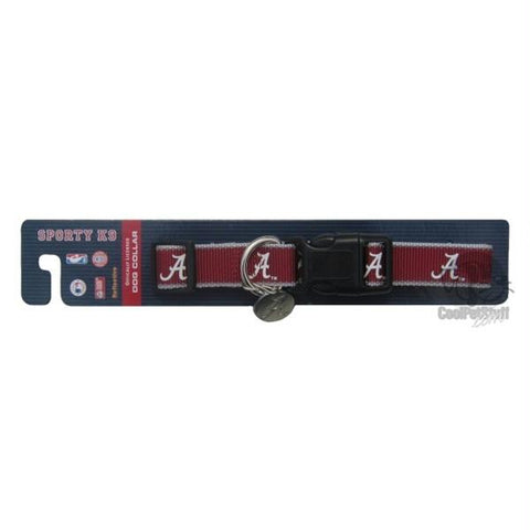 Alabama Crimson Tide Reflective Dog Collar