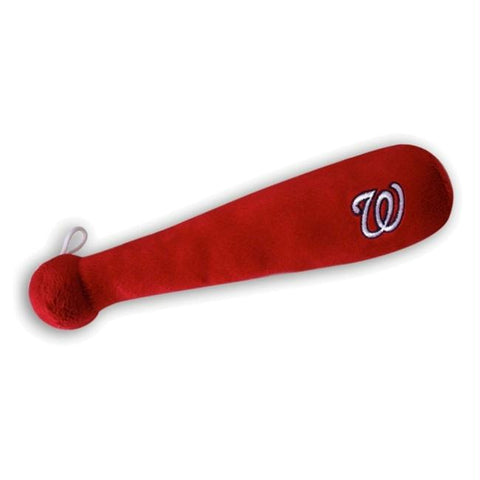 Washington Nationals Red Plush Baseball Bat Toy