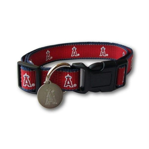 Los Angeles Angels Reflective Dog Collar