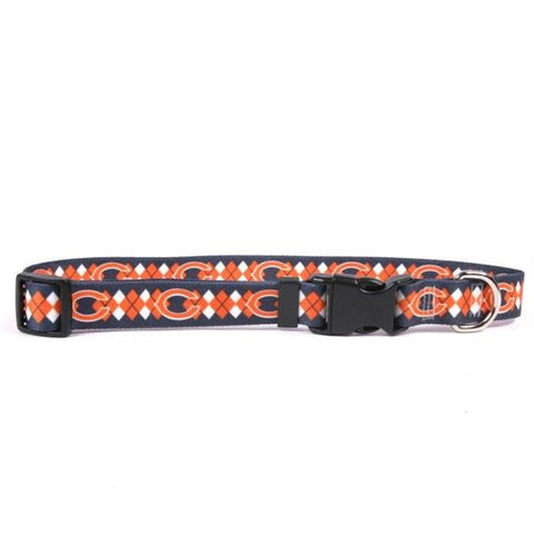 Chicago Bears Argyle Nylon Collar