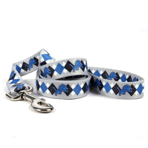Detroit Lions Argyle Nylon Leash