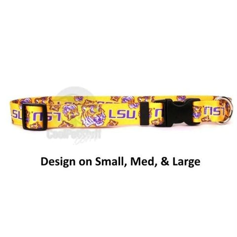 LSU Tigers Nylon Collar