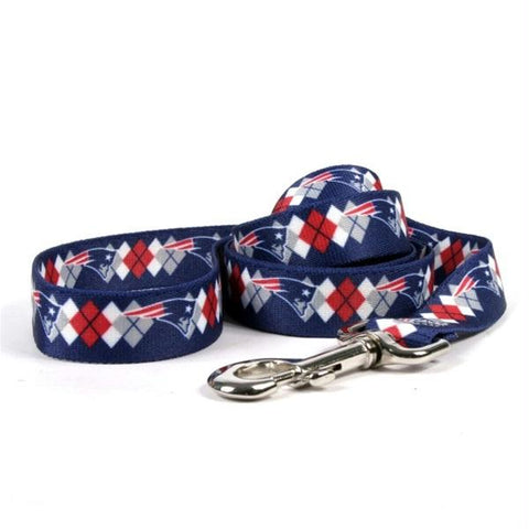 New England Patriots Argyle Nylon Leash