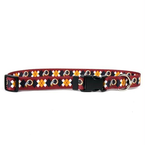 Washington Redskins Argyle Nylon Collar