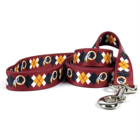 Washington Redskins Argyle Nylon Leash