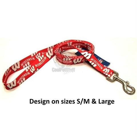 Wisconsin Badgers Nylon Leash