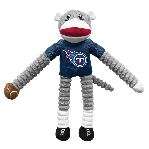 Tennessee Titans Sock Monkey Pet Toy