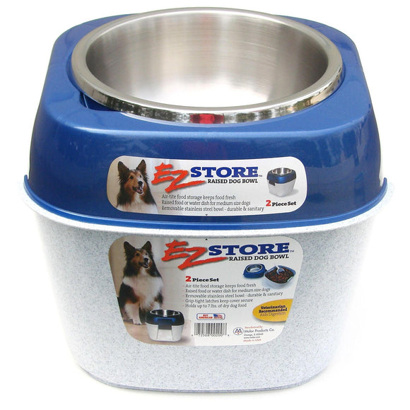 EZ Store Raised Dog Bowl