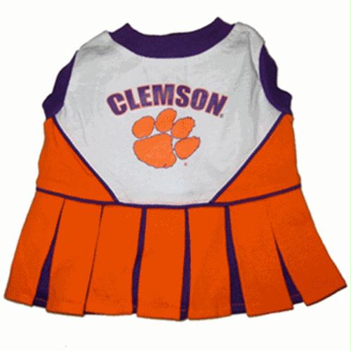 Clemson Cheerleader Dog Dress