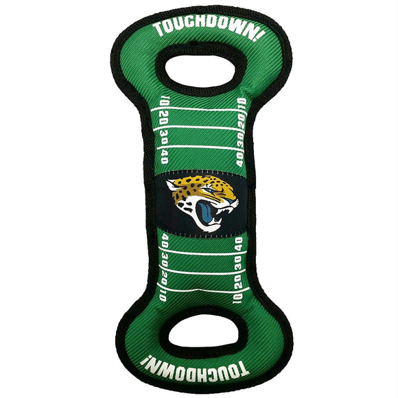 Jacksonville Jaguars Field Pull Dog Toy
