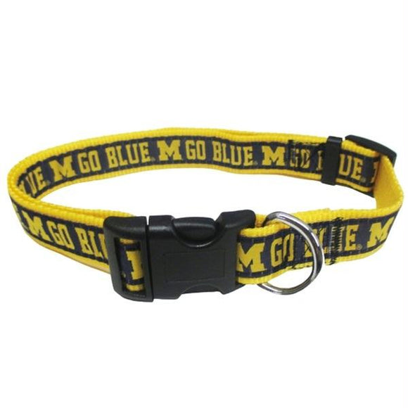 Michigan Wolverines Pet Collar