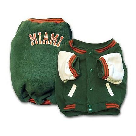 Miami Hurricanes Varsity Dog Jacket
