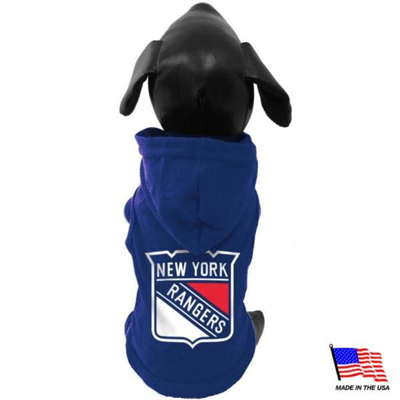 New York Rangers Pet Hoodie