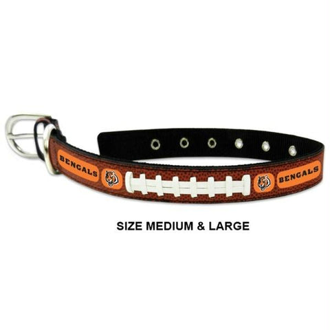 Cincinnati Bengals Classic Leather Football Collar