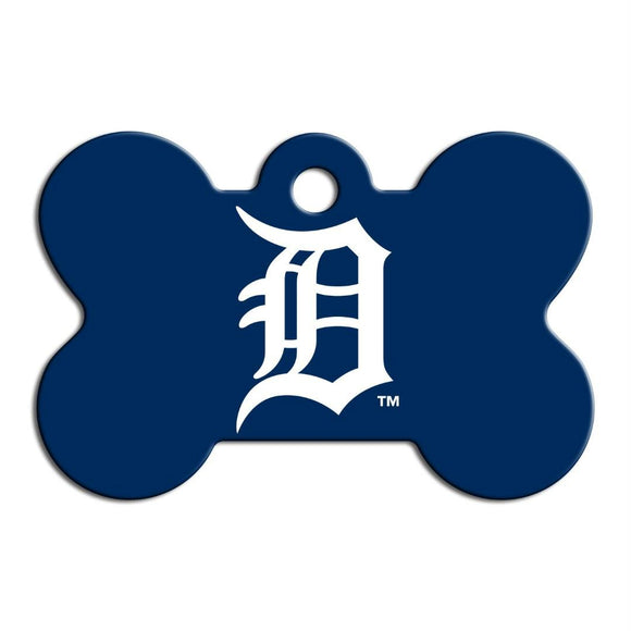 Detroit Tigers Bone ID Tag