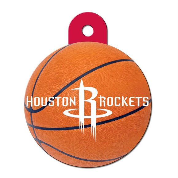Houston Rockets Circle ID Tag