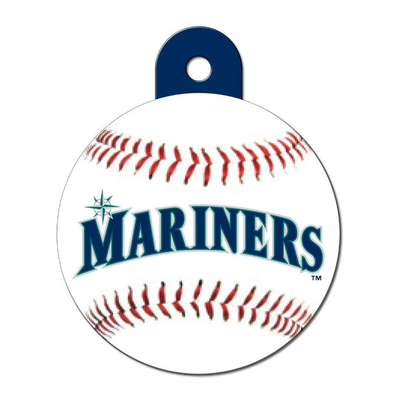 Seattle Mariners Large Circle ID Tag