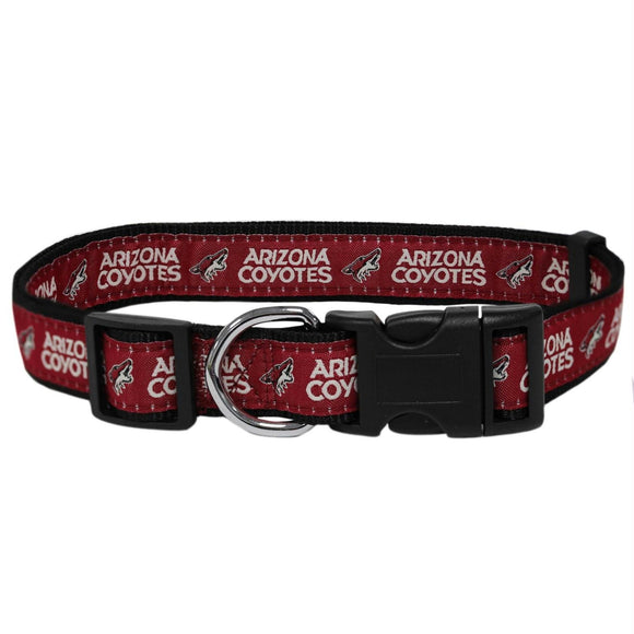 Arizona Coyotes Pet Collar by Pets First - Large