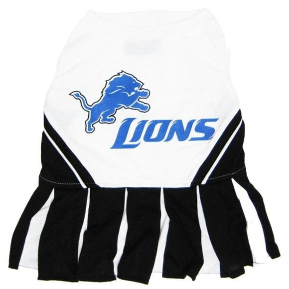 Detroit Lions Cheerleader Dog Dress