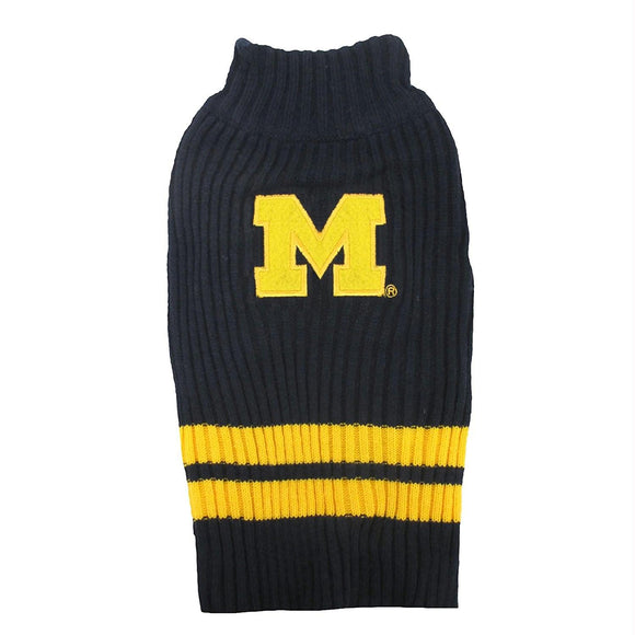 Michigan Wolverines Pet Sweater
