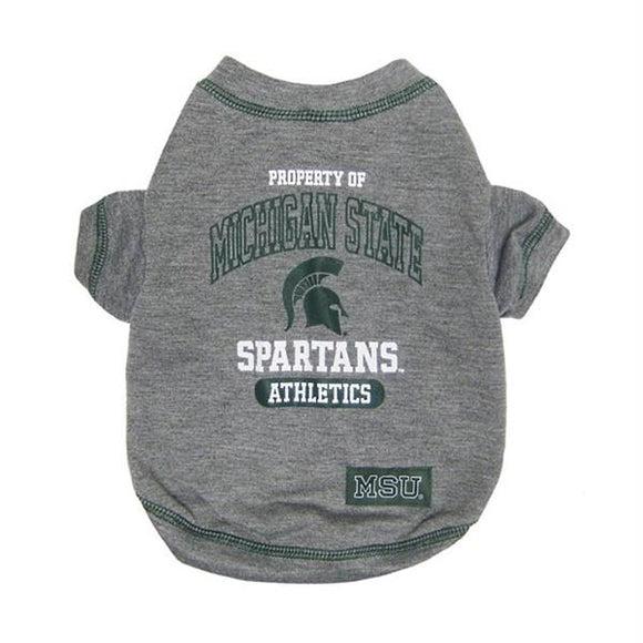 Michigan State Spartans Dog T-Shirt