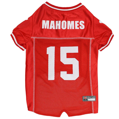 Patrick Mahomes #15 Pet Jersey - XS